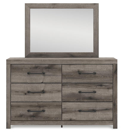 Urbanoore Twin Panel Storage Bed, Dresser and Mirror