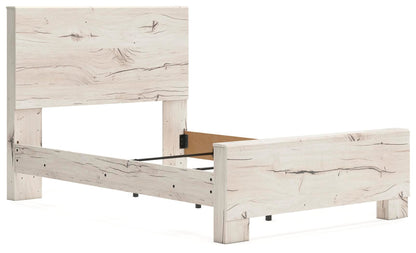 Lawroy Full Panel Bed, Dresser, Mirror and Nightstand