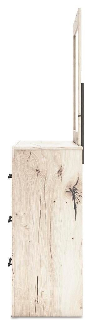Lawroy Twin Panel Headboard, Dresser and Mirror