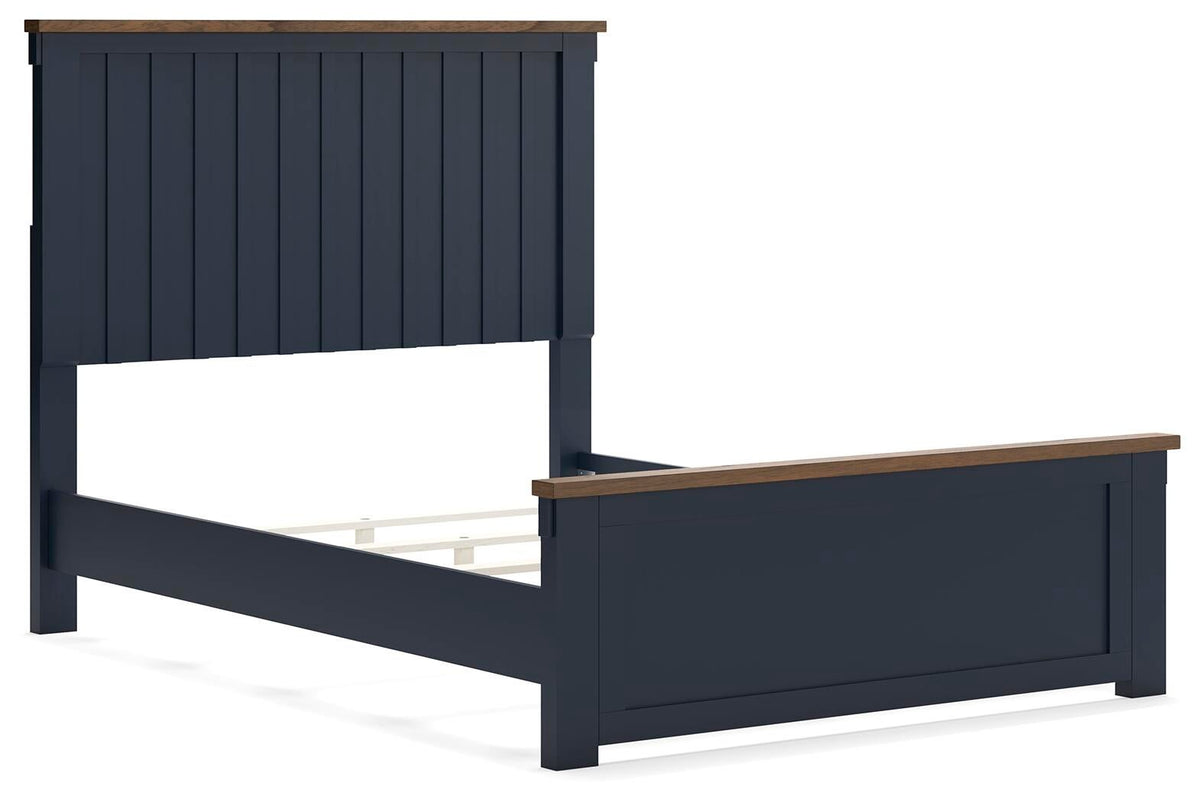 Landocken Full Panel Bed, Dresser, Mirror and Nightstand