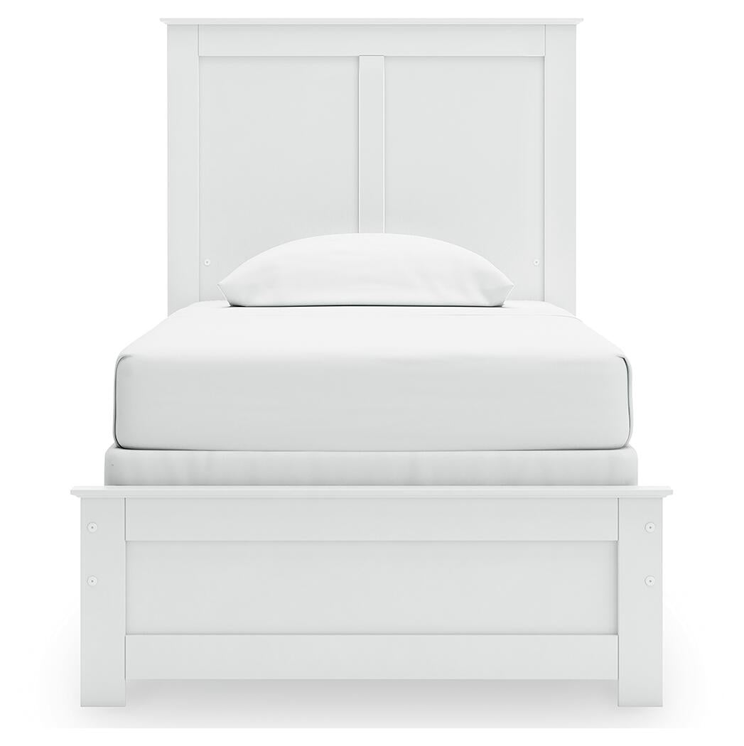 Bostwick Shoals Twin Panel Bed, Dresser and Mirror