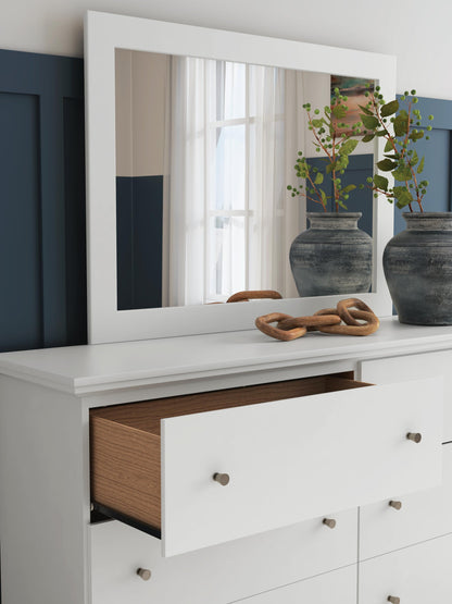 Bostwick Shoals Full Panel Bed, Dresser and Mirror