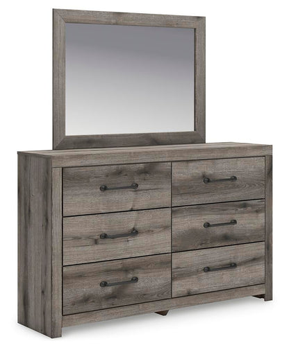 Urbanoore King Panel Bed, Dresser, Mirror and Nightstand