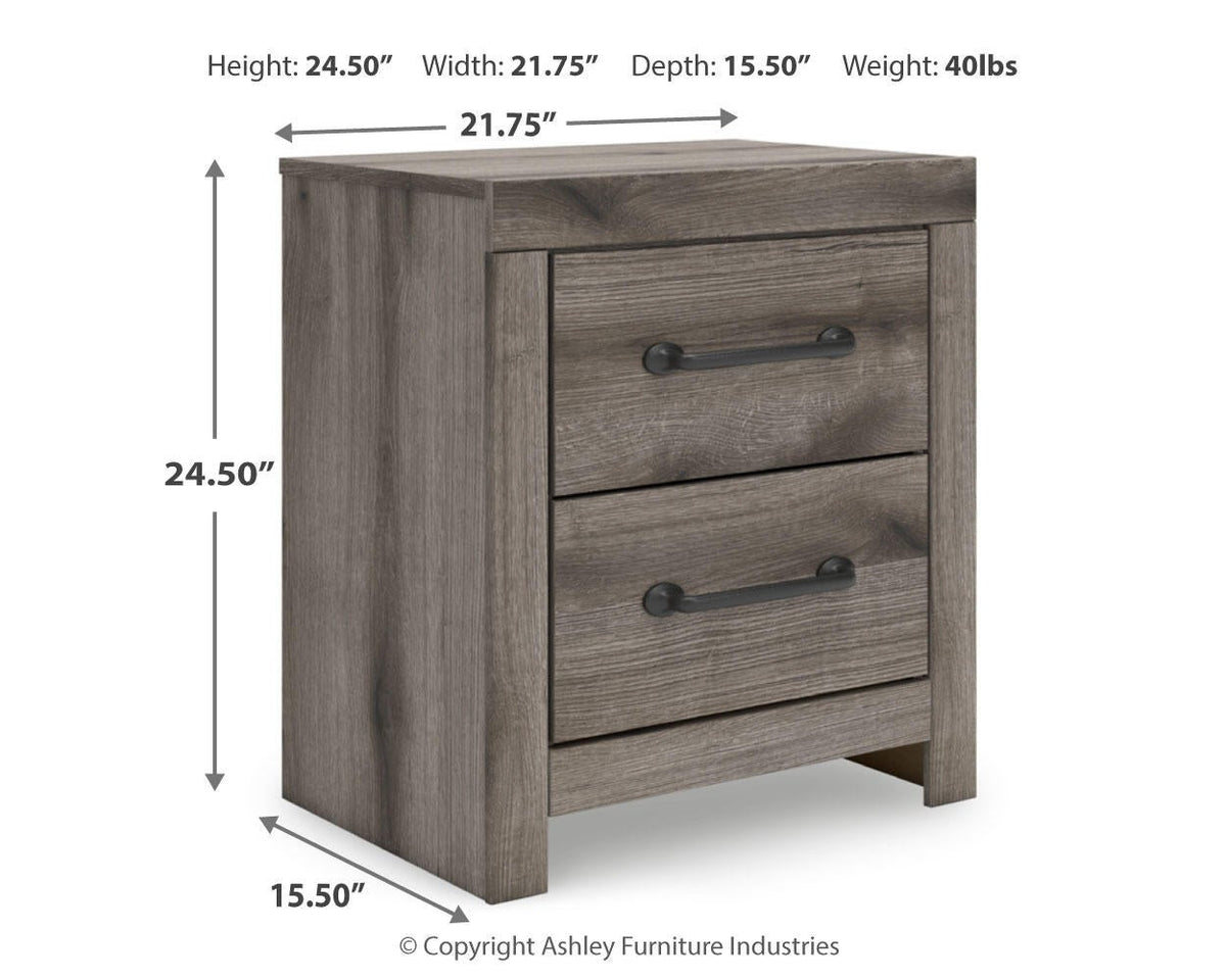Urbanoore King Panel Bed, Dresser, Mirror and Nightstand