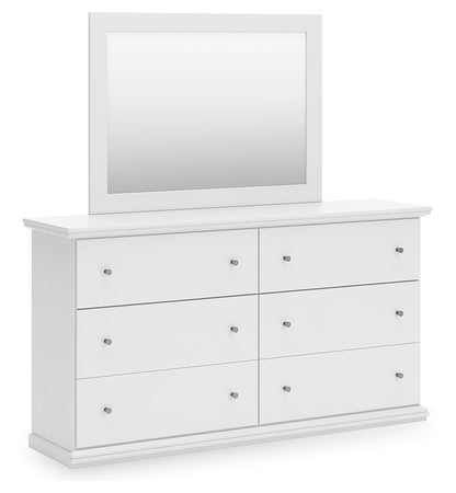 Bostwick Shoals Full Panel Bed, Dresser, Mirror and Nightstand