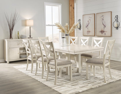 Robbinsdale Dining Table and 8 Chairs