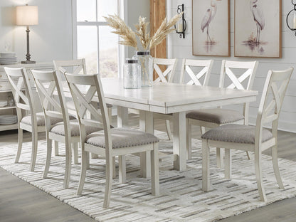 Robbinsdale Dining Table and 8 Chairs