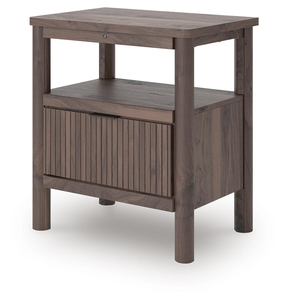 Cadmori King Panel Bed, Dresser, Mirror and Nightstand