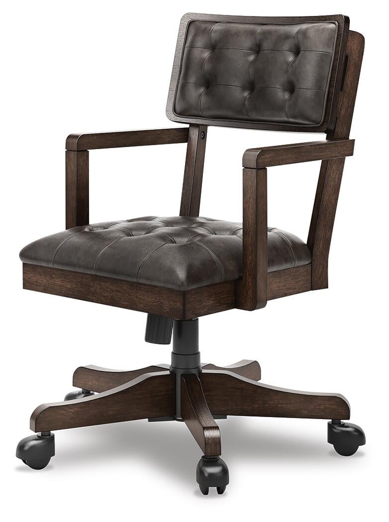 Ashley Express - Breckington Home Office Desk with Chair and Storage