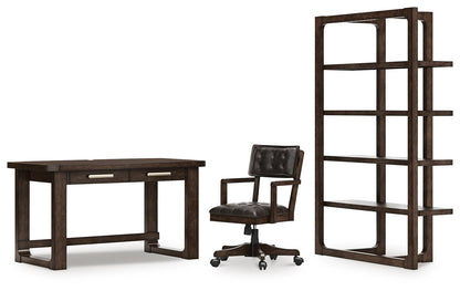 Ashley Express - Breckington Home Office Desk with Chair and Storage