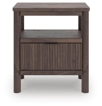 Cadmori Full Panel Bed, Dresser, Mirror and Nightstand