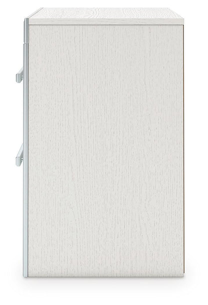 Birmonton Queen Upholstered Bed, Dresser, Mirror, Chest and Nightstand