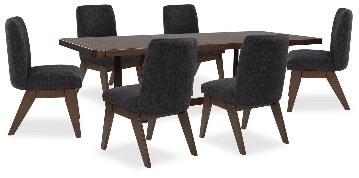 Kendamor Dining Table and 6 Chairs