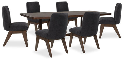 Kendamor Dining Table and 6 Chairs
