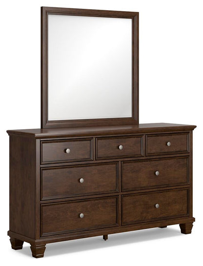 Danabrin Full Panel Storage Bed, Dresser, Mirror and Nightstand