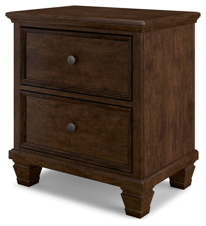 Danabrin Twin Panel Storage Bed, Dresser, Mirror and Nightstand