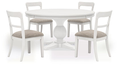 Chadworth Dining Table and 4 Chairs