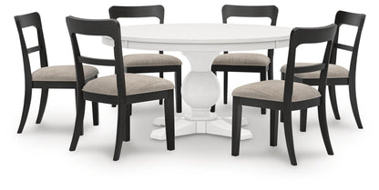 Chadworth Dining Table and 6 Chairs