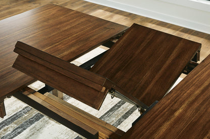 Ralene Counter Height Dining Table and 8 Barstools