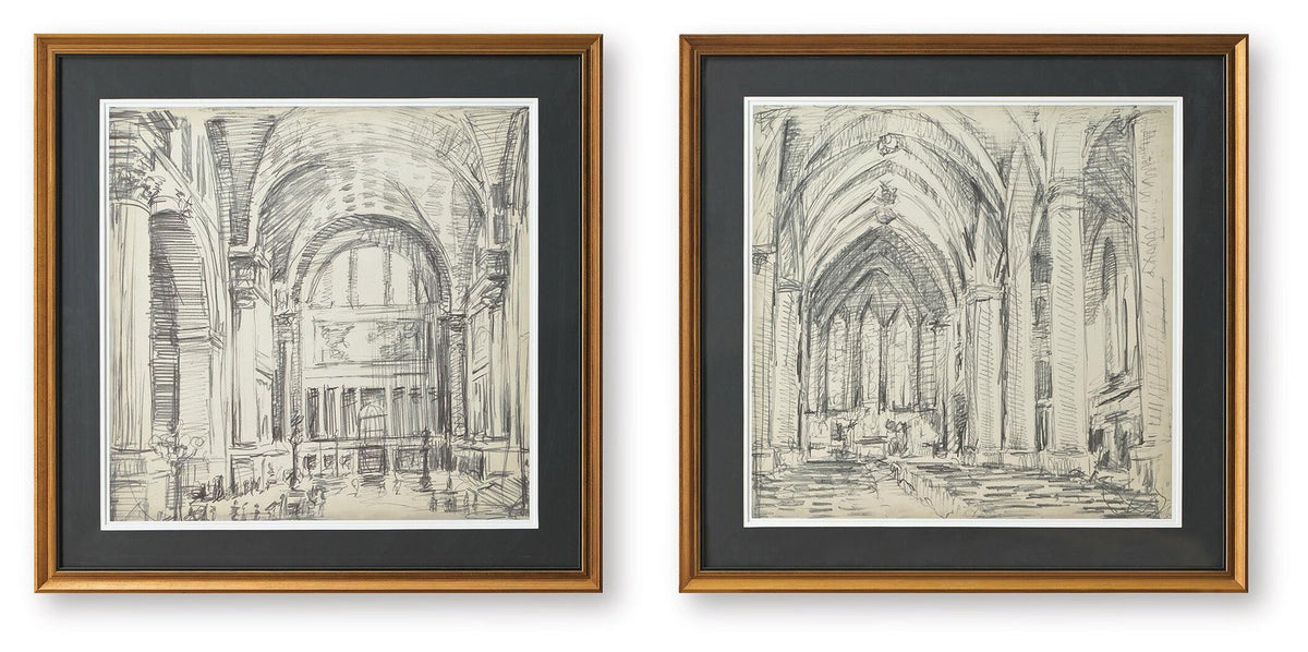 Ashley Express - Downyard Wall Art Set (2/CN)