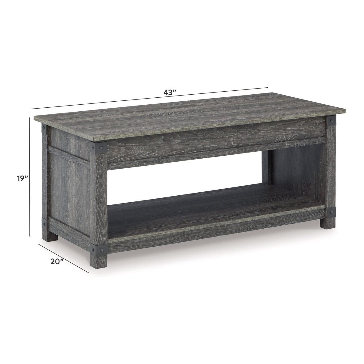 Ashley Express - Freedan Rect Lift Top Cocktail Table