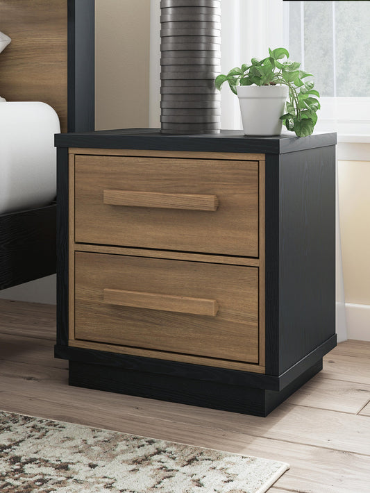 Ashley Express - Kozmour Two Drawer Night Stand