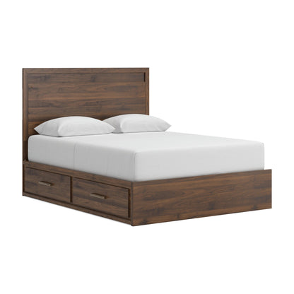 Ashley Express - Janfyn Queen Panel Bed with 2 Sided Storage