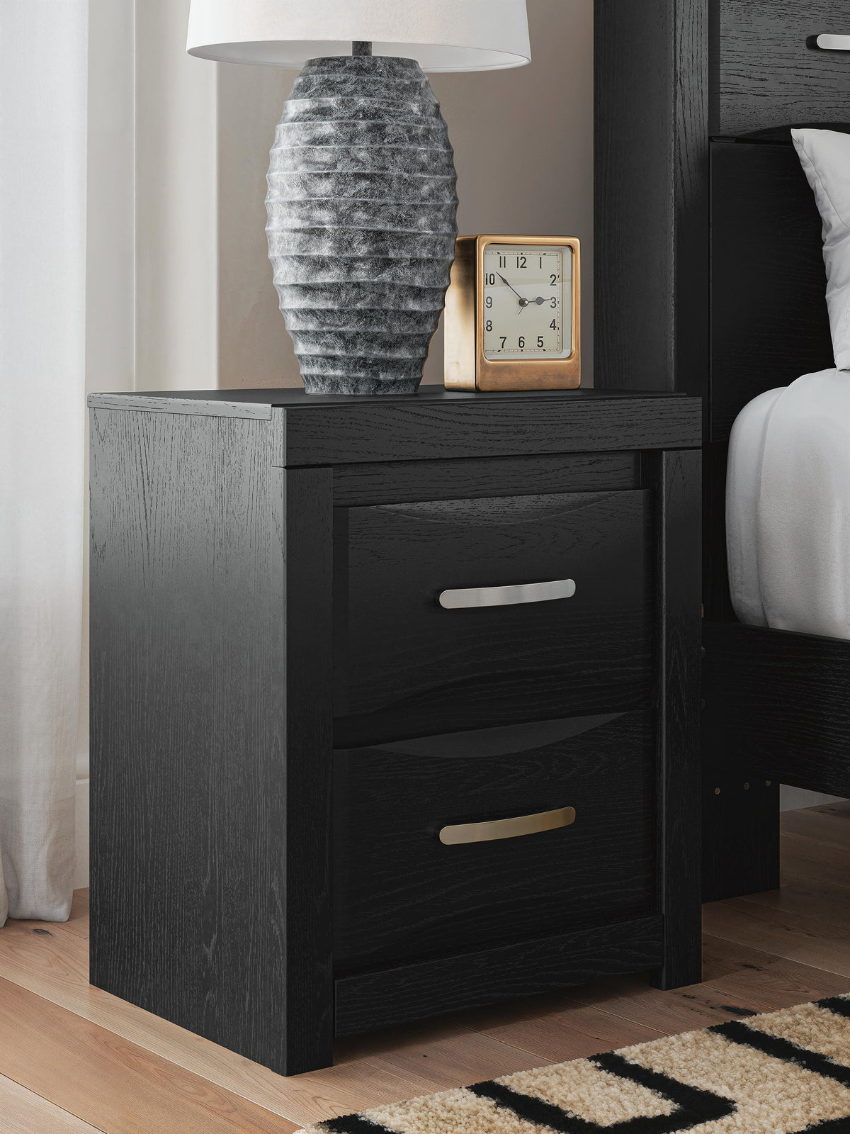 Stabotta Two Drawer Night Stand