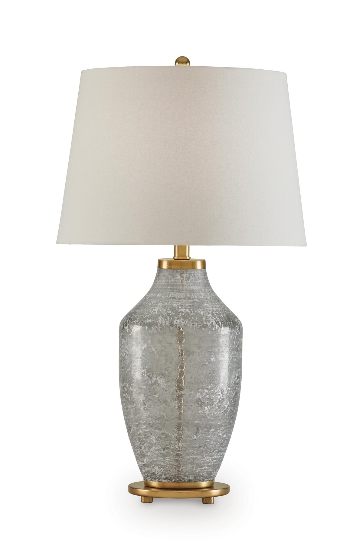 Ashley Express - Abbriel Glass Table Lamp (1/CN)