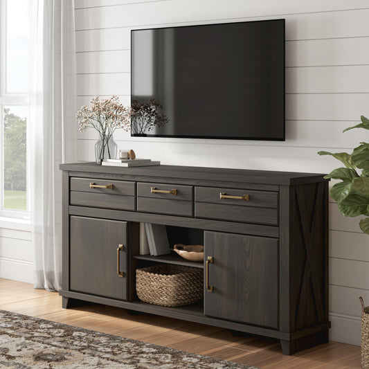 Brazen Valley XL TV Stand w/Fireplace Option