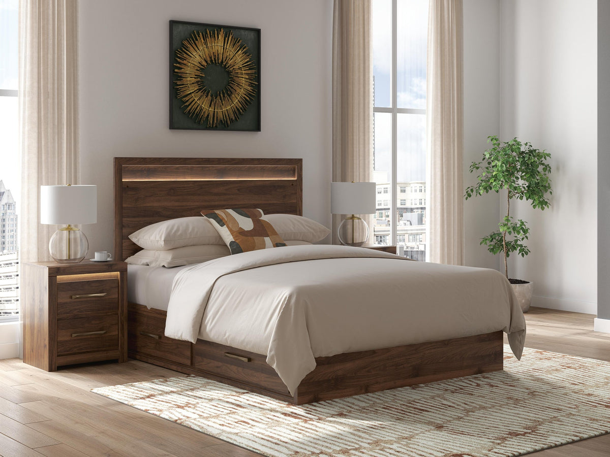 Ashley Express - Janfyn Queen Panel Bed with Storage
