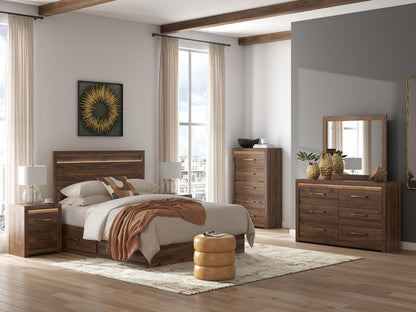 Ashley Express - Janfyn Queen Panel Bed with Storage