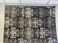 Black and Grey Pattern Rug