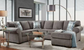 Charisma Smoke Sectional