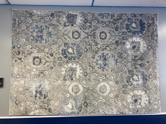 Grey Pattern Rug
