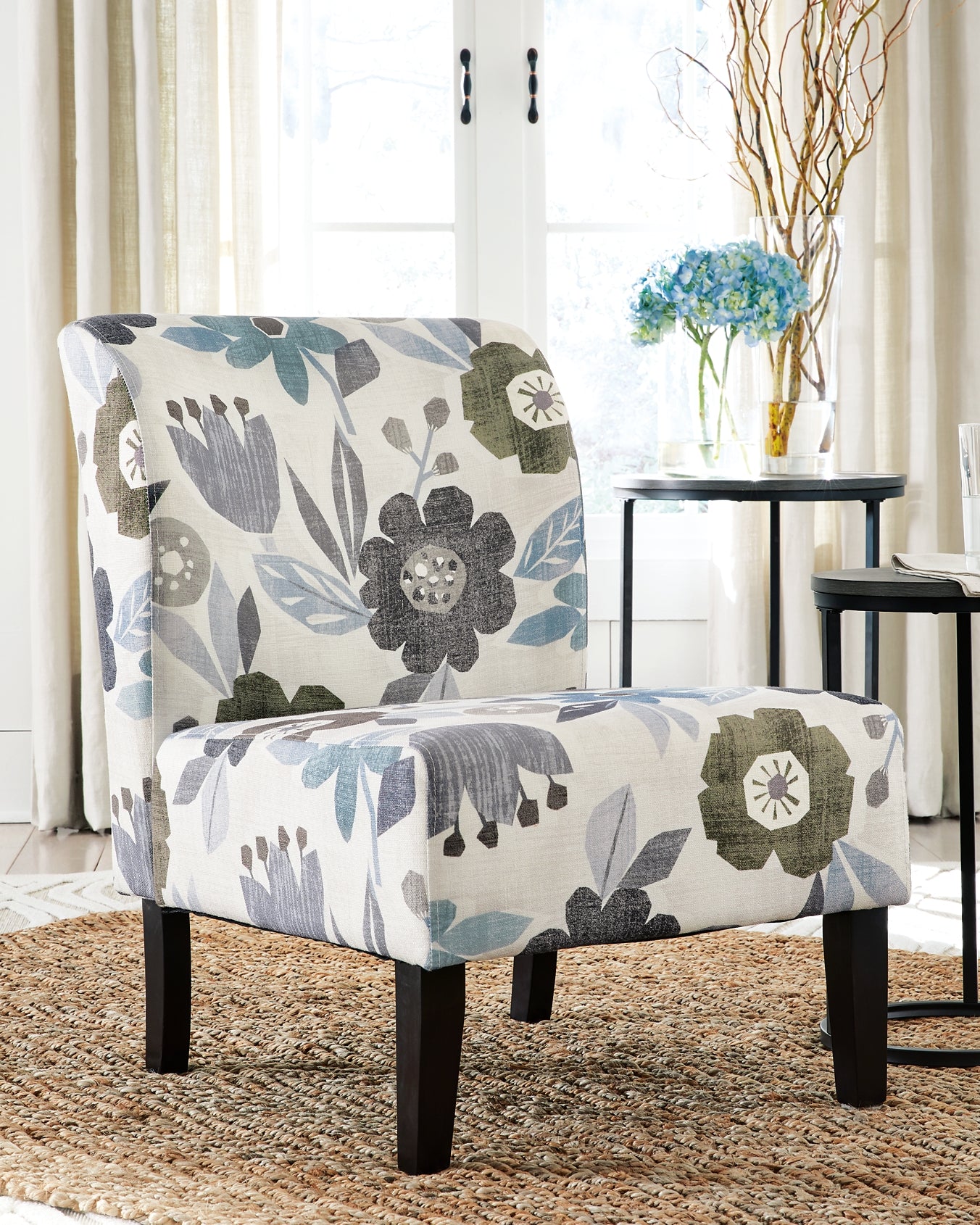 Dog pattern online accent chair