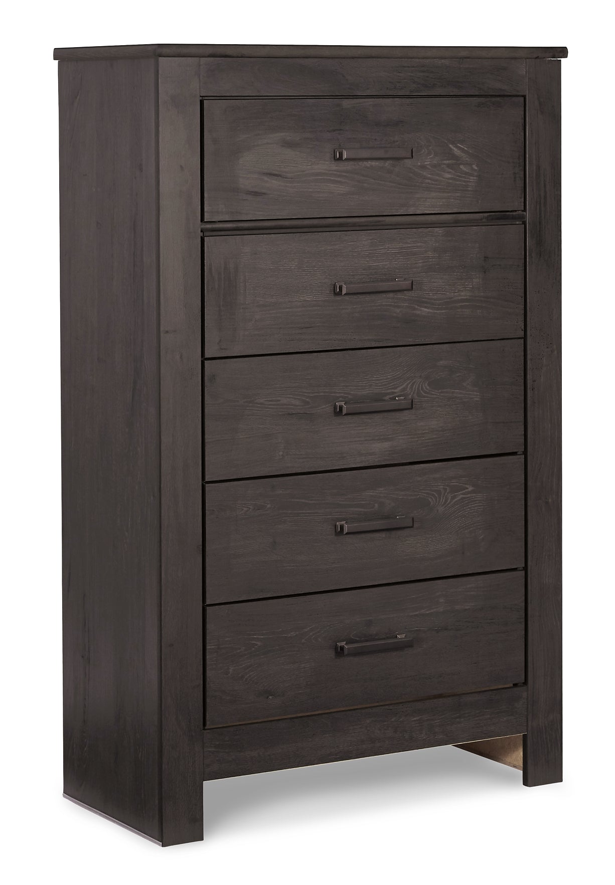 Brinxton Full Panel Bed with Mirrored Dresser, Chest and Nightstand